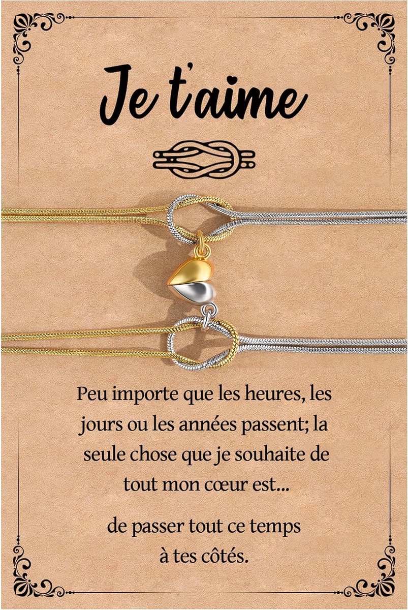 YELUWA Couples Bracelets, Gifts for Couples FR2 - ShopVlot