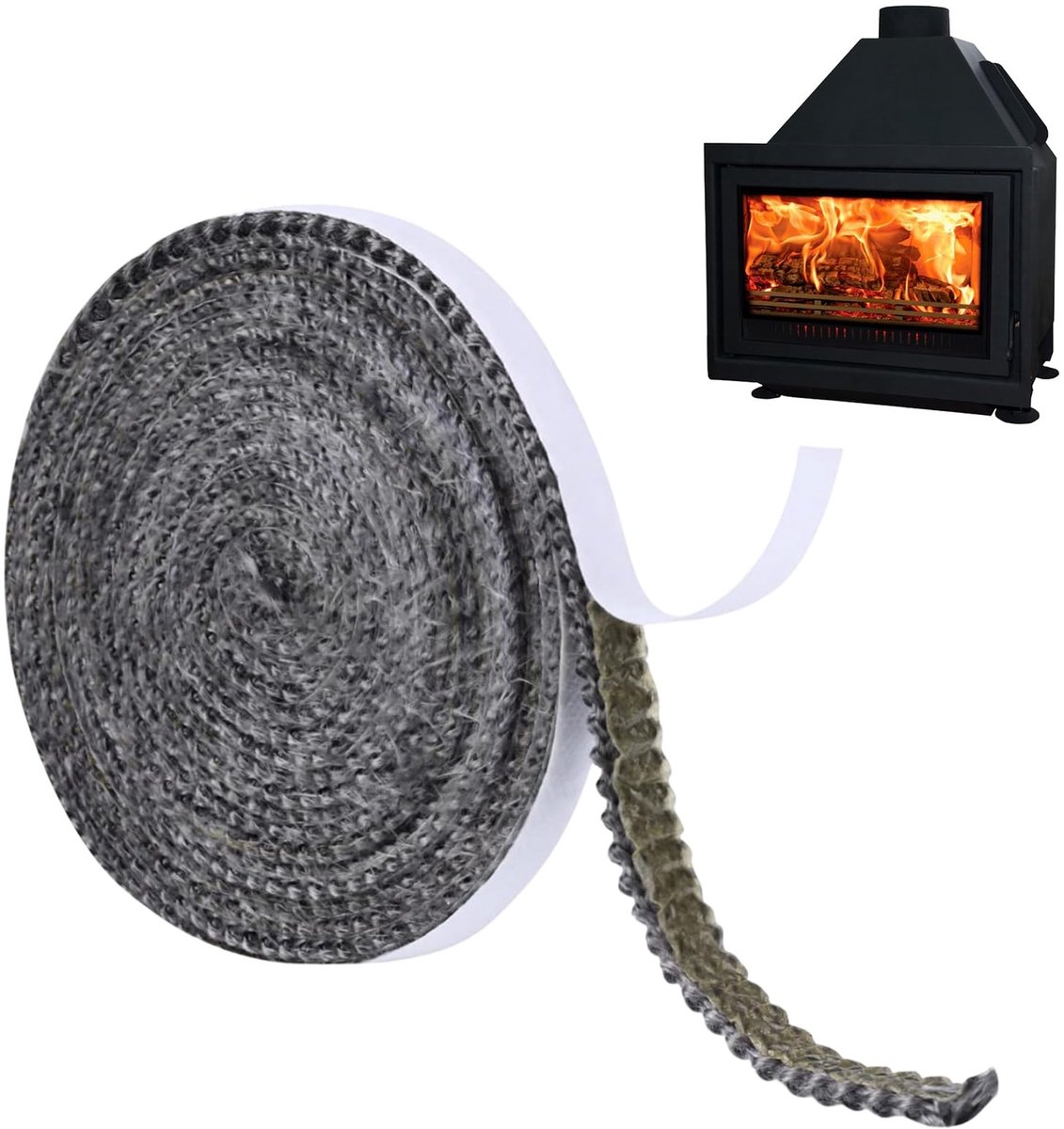 Solidchoice - Vuurvaste Afdichtingstape voor Kachels en Ovens