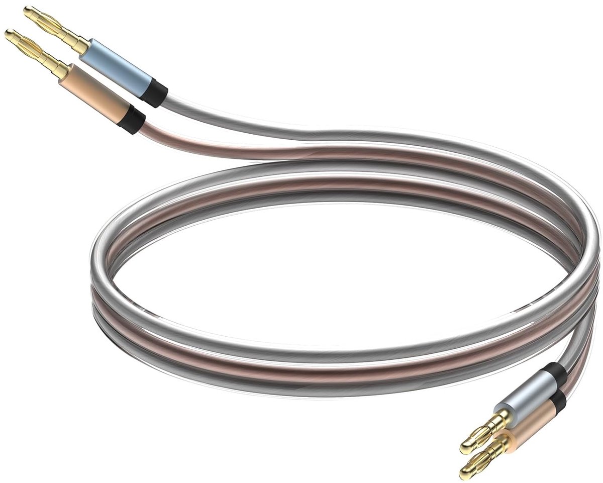 Pure Copper HI-FI Speaker Cable, Banana Plug Line Cable (3m) - ShopVlot