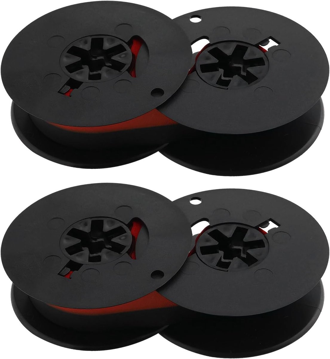 Typewriter ribbon 2pcs - vervangend - compatibel met vintage schrijfmachines - perfect voor nostalgische schrijvers - ShopVlot