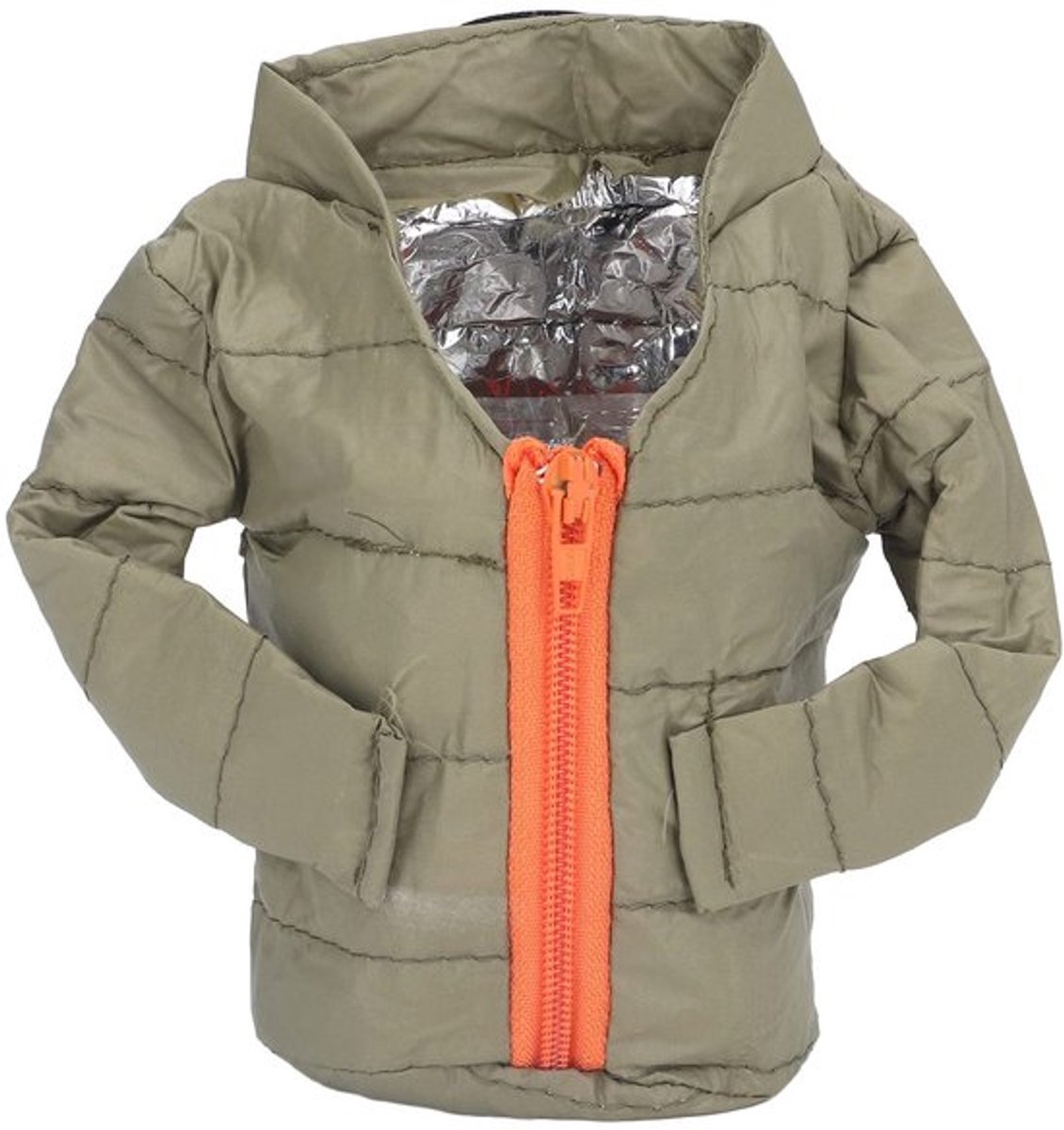 Bierisolatie Dubbellaags - Drankhoes - Koude Dranken Bewaren - 12 Ounce Blikjes - Stijlvolle Look - Polyester Materiaal - Drankkoeler