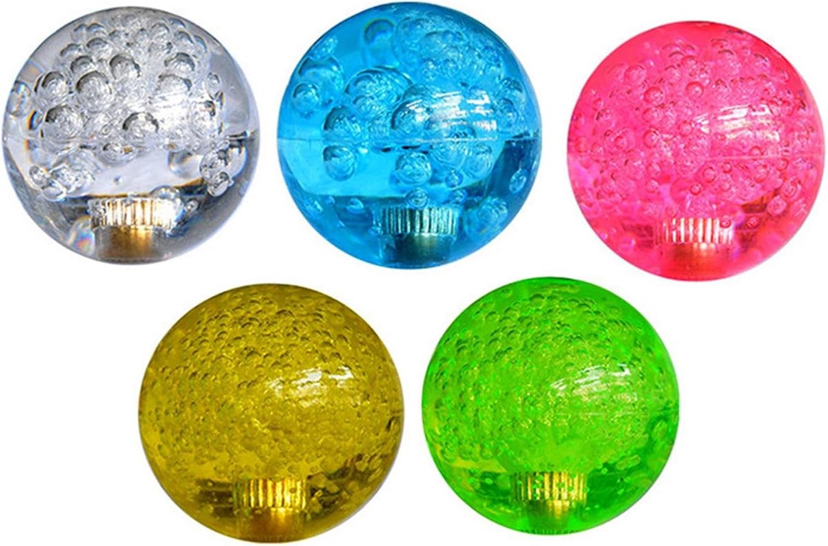 5 Pcs Gripping Machines Joystick, Crystal Ball Heads, Round Rocker Ball, Top Handle, Joystick Accessories for Arcade - ShopVlot