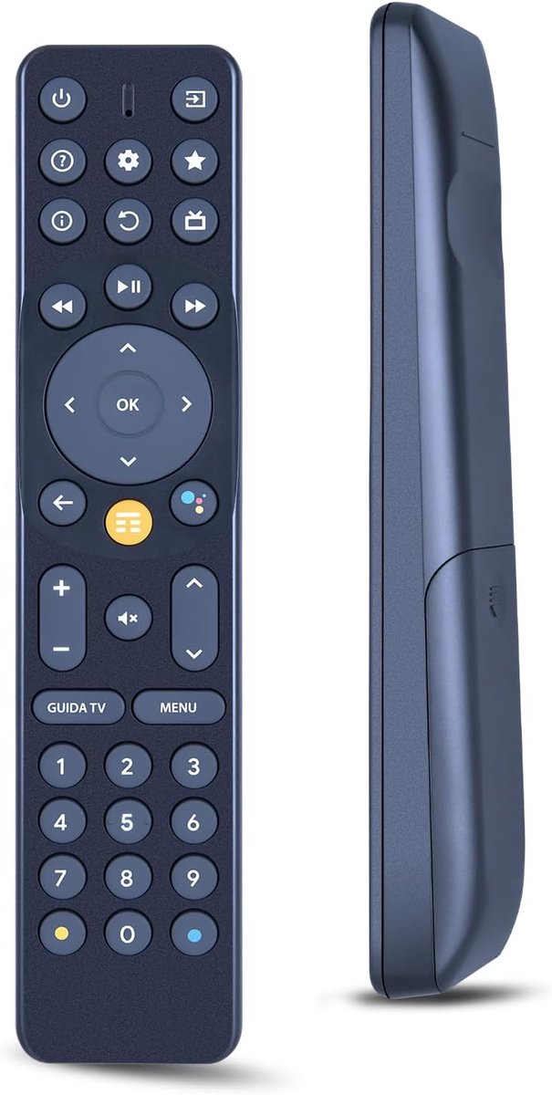 DVB-T2 Replacement Remote Control Suitable for TimVision Box Con Android TV 10 - ShopVlot