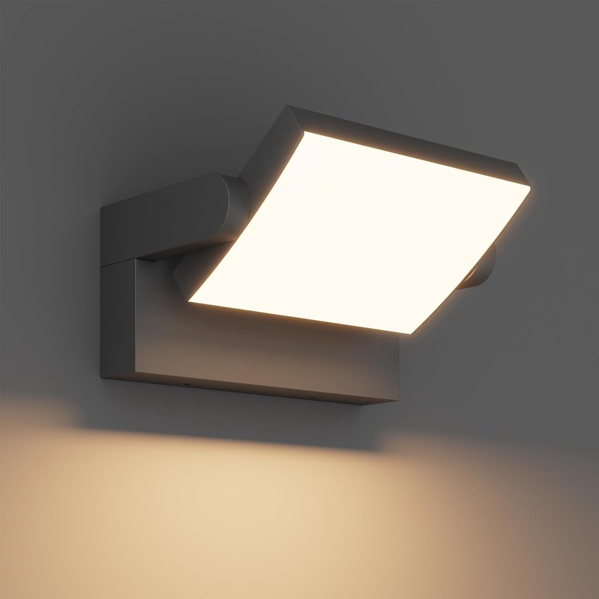 Klighten 24 W LED Wall Light Outdoor Indoor Wall Light Waterproof IP65 Modern Rotating Light Adjustable for Stairs - ShopVlot