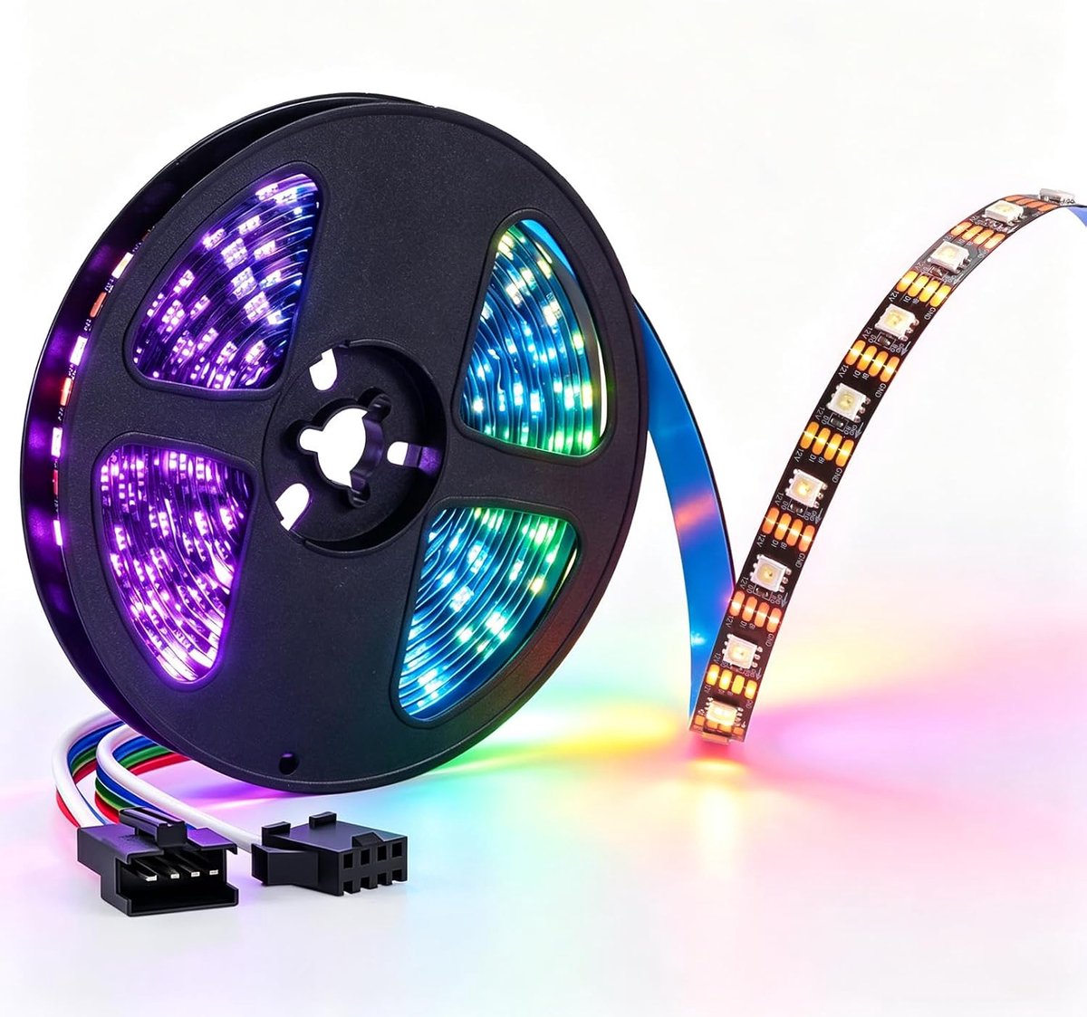 LED Strip 5 m - 60 LEDs/m - Individueel adresserbaar - Flexibele lichtstrip voor creatieve verlichting - ShopVlot