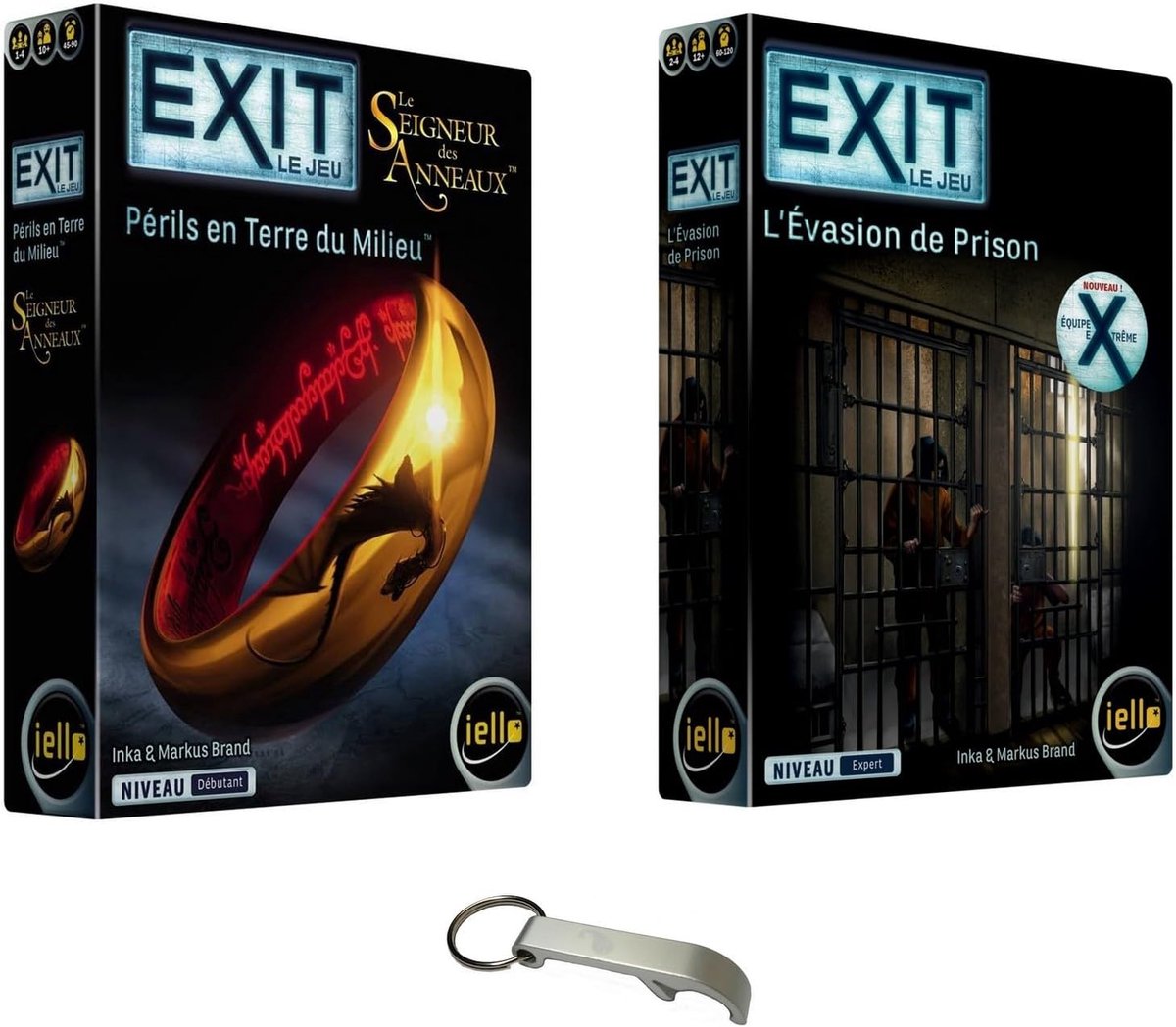 Set of Exit Beginners Kids + Peril in Middle Earth French Version + 1 Bottle EUR Blumie (Lord + Kids) - ShopVlot