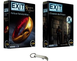 Set of Exit Beginners Kids + Peril in Middle Earth French Version + 1 Bottle EUR Blumie (Lord + Kids) - ShopVlot