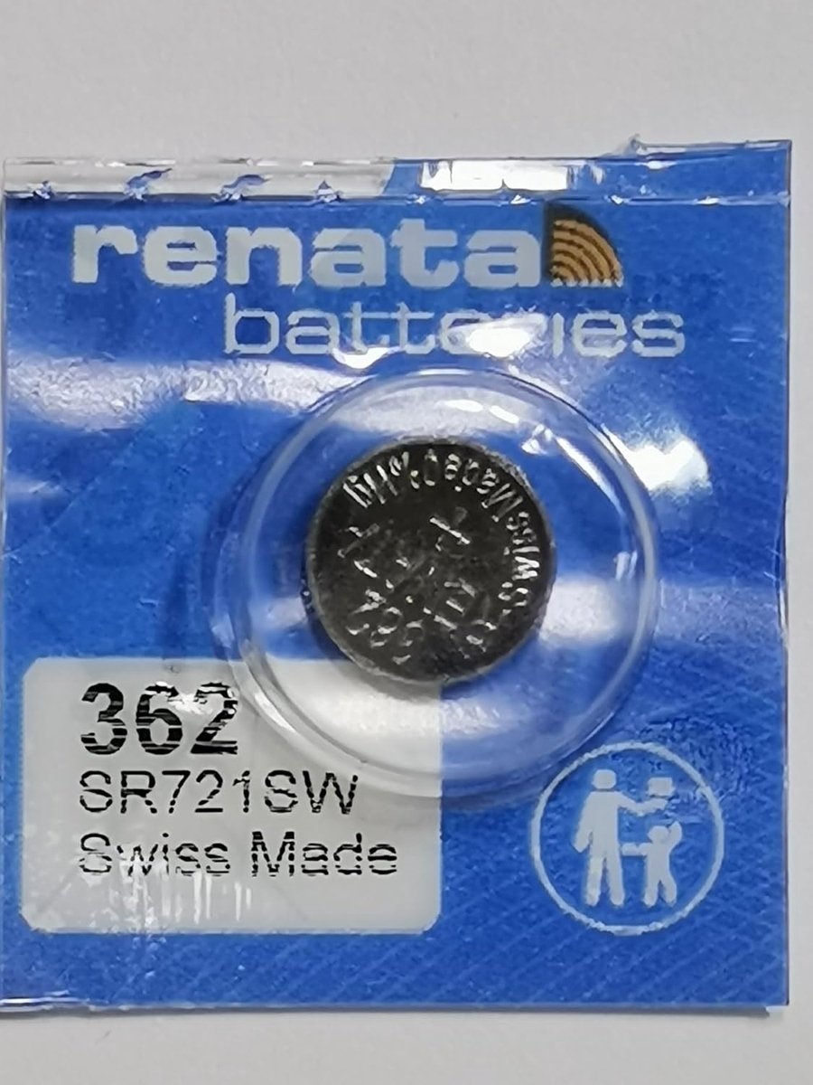 Renata Battery 362 SR721SW SILVER 1.55V SWISS MADE (Electronic/Batteries /Watch Batteries) - ShopVlot