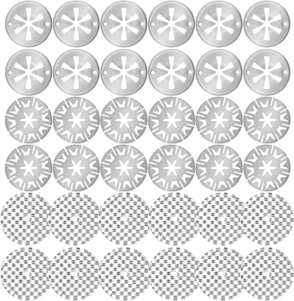 Hittebeschermplaat, reparatieset voor auto, 52 mm, 30 mm, klemschijven, hittebeschermplaat, reparatieset, compatibel - ShopVlot