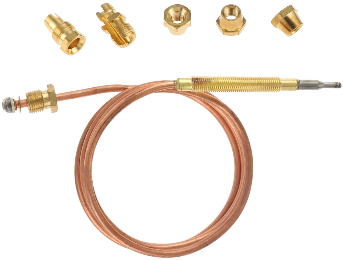 Hicello 90 cm universeel thermo-element, thermopaarventiel voor warmwaterboilers met 5 vaste delen gasapparaten - ShopVlot