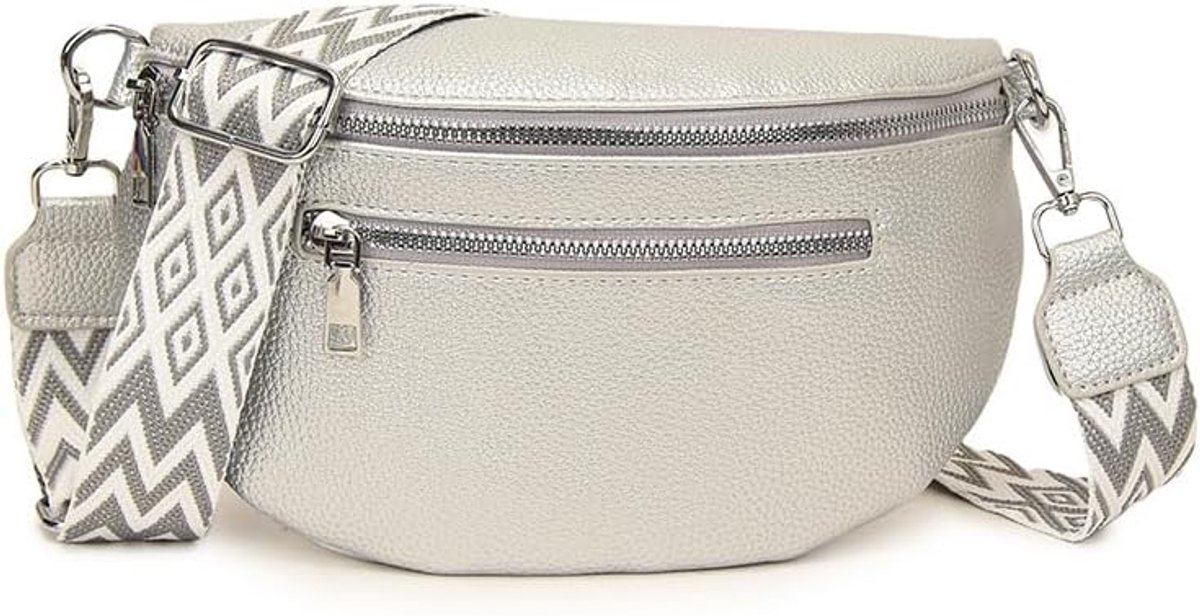 Crossbody Bag Women's Shoulder Bag Women's Belly Bag Geometric Shoulder Strap Design Versatile Small Shoulder Bag for - ShopVlot