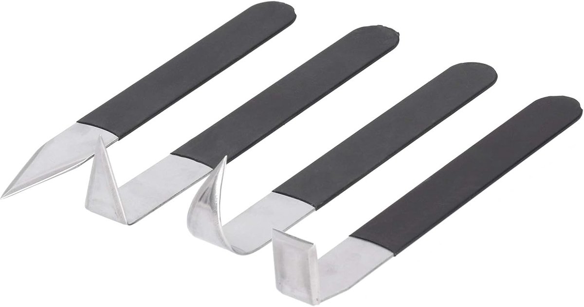 Sculptuurtools keramisch - roestvrij staal - flexibele handgreep - ideaal voor modelleren - ShopVlot