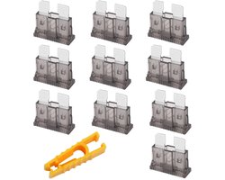 JatilEr 12V Standard 2A Fuse Puller for Car/Motorhome/Truck/Motorcycle/Boat/10 Pieces - ShopVlot