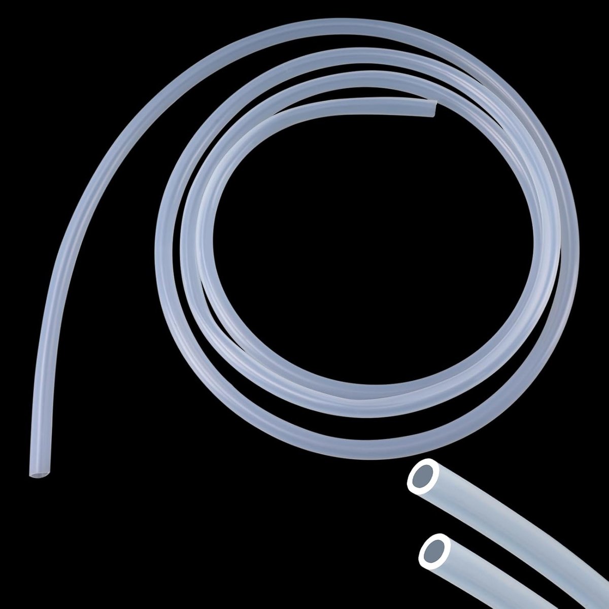 Silicone Hose, 3 Meter Length, Flexible Silicone Hose Suitable For Food, 10mm ID x 13mm OD, Transparent Water Air - ShopVlot