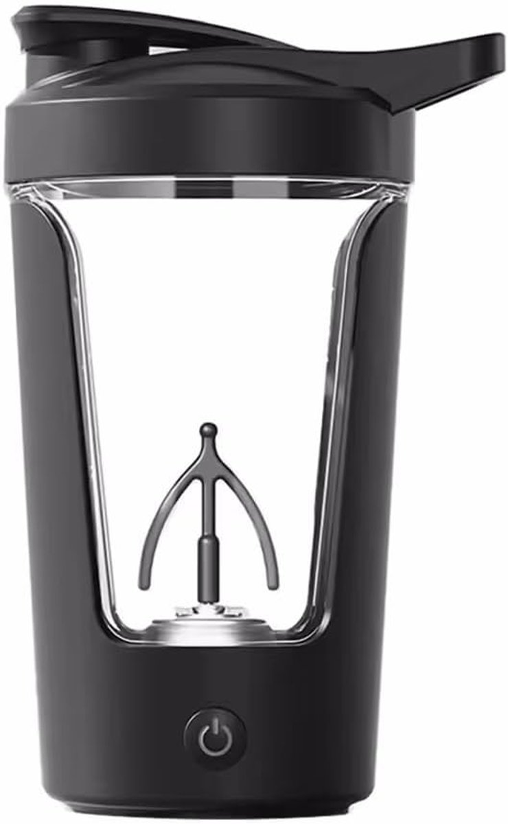 Ziyan Shaker Bottle, Electric USB C Rechargeable Electric Mixer, Refillable, Powerful for Smooth Protein Shakes, 450ml - ShopVlot
