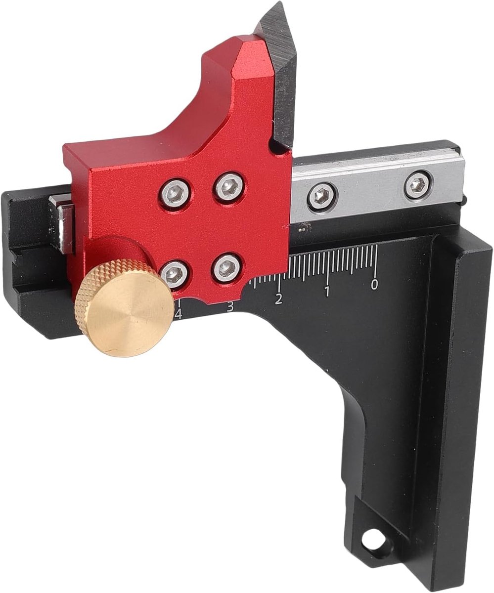Altimeter Table Saw Setup Block, Table Saw Altimeter, Accurate Aluminum Alloy Router Table Depth Measurement Ruler - ShopVlot