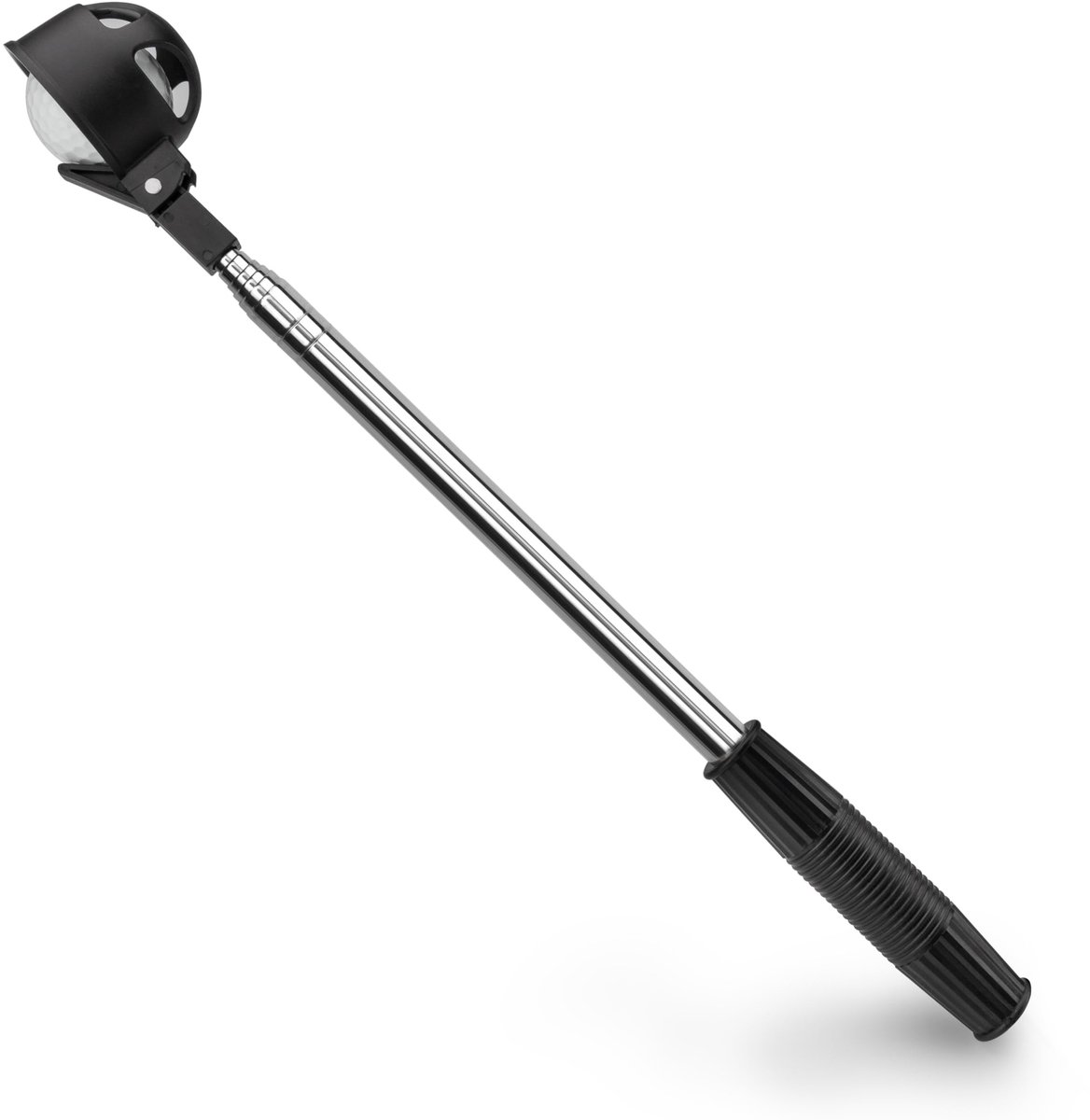 Dailygoods - Draagbare Intrekbare Golfbal Retriever Telescoopschep Saver Opneembaar Automatisch Vergrendelend Roestvrijstalen Schacht Gereedschap Uitgebreide Lengte 1,89 Meter