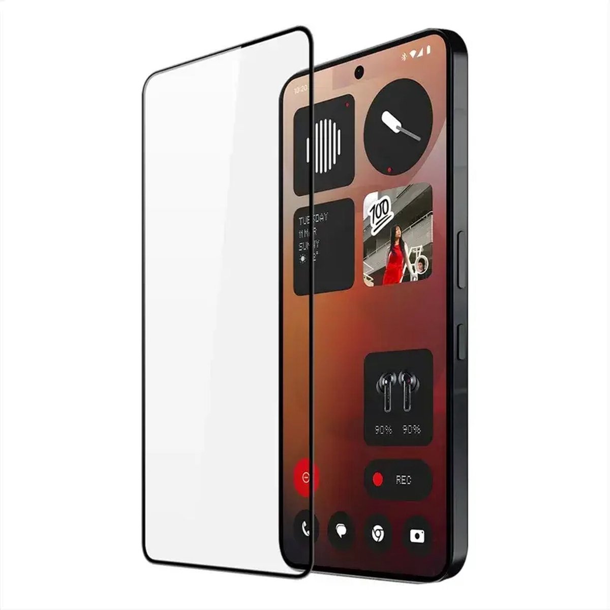 Dux Ducis - Screenprotector - Geschikt voor Nothing Phone 3a/3a Pro - Tempered Glass - Transparant