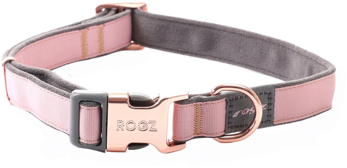Rogz Urban Halsband Roze - Hondenhalsband - Xl