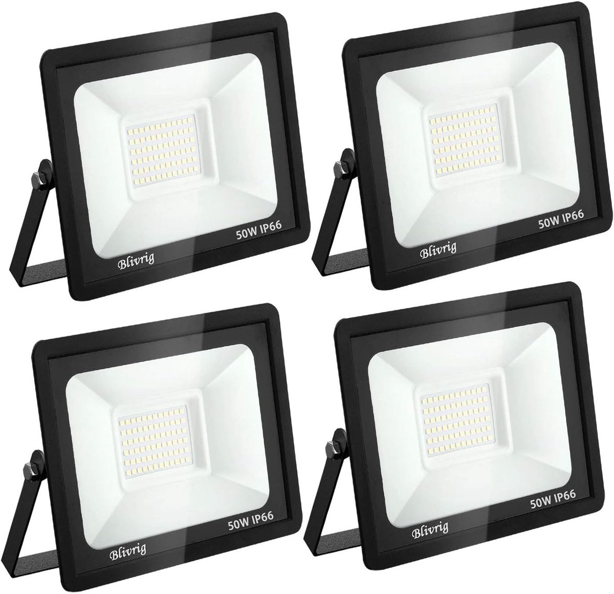 Led-spot voor Buiten Verlichting - Aluminium - IP66 Waterdicht - Superhelder 5000 Lumen - Voor Tuinen en Garages