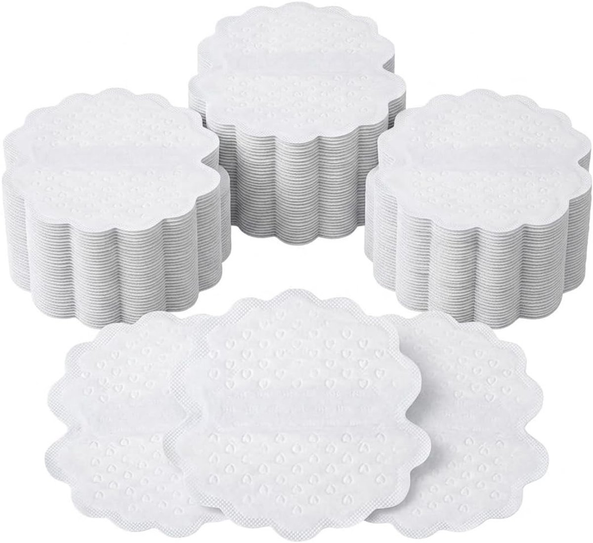 Wegwerp-okselpads - 60 stuks in 6 verpakkingen, ademend en huidvriendelijk voor optimaal comfort en bescherming tegen zweetvlekken