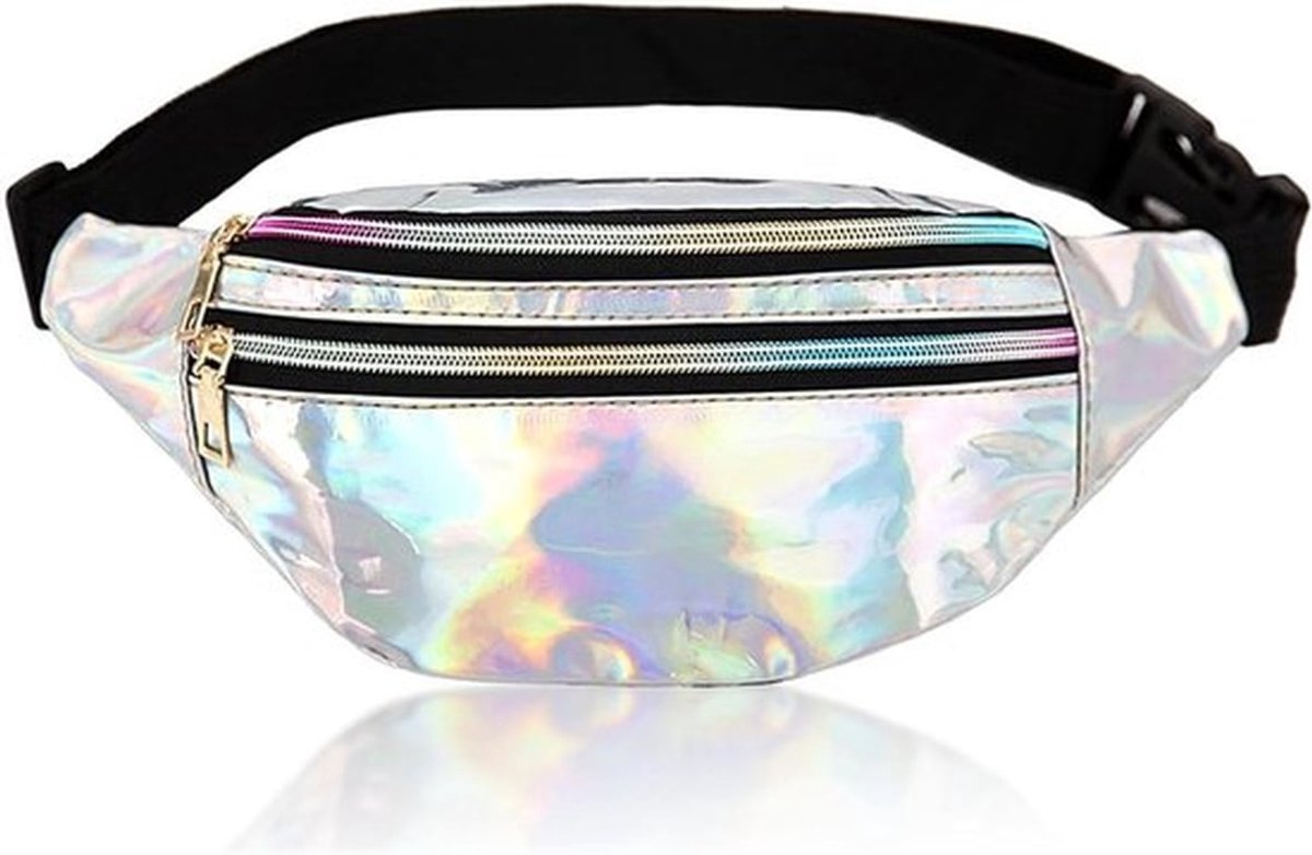 Waterdichte Fanny Pack - Heuptas voor Reizen en Sport - Laser Flash Kleur