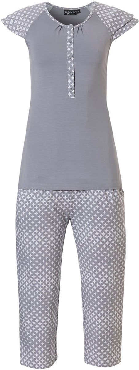 Grijze zomer pyjama Pastunette