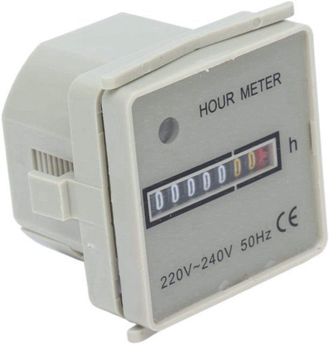 Urenmeter - Urensteller Draagbaar - Ingebouwde Montage voor Generator Compressoren