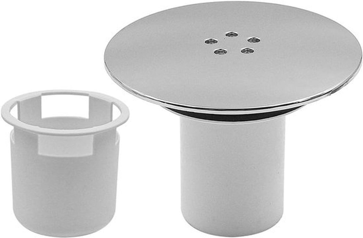- Douche Afvoer Cover - Universeel - Anti-geur - 90/115mm - Anti-geur - Universeel - Geschikt voor Douche - Wit