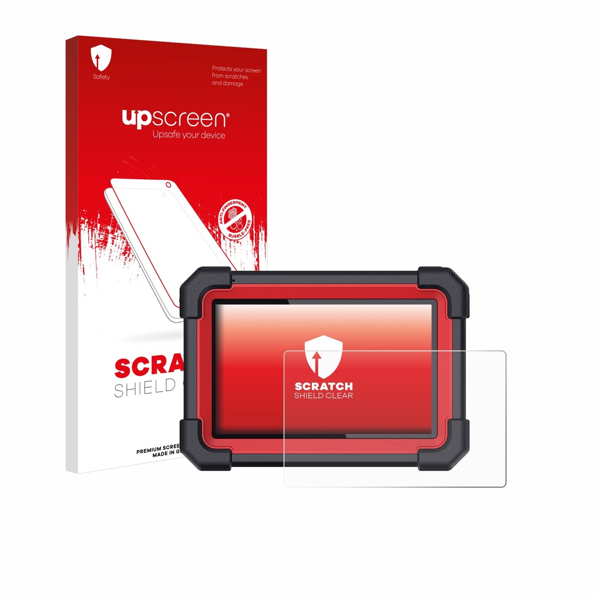 upscreen - Screenprotector voor Launch X-431 CRP 919E BT - Folie Beschermfolie transparant