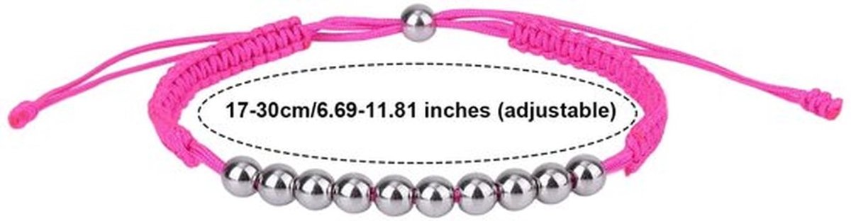 Scoreteller Roestvrij Staal - Verstelbare Armband - Golf Slagenteller - Polsband Accessoire - Cadeau voor Dames/Heren - Omtrek 17-30 cm - Golfarmband