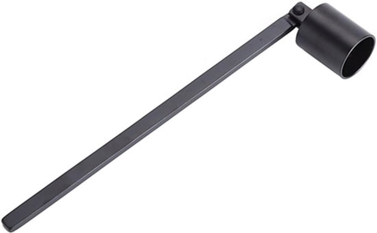 Kaarsblusser Hoogwaardig Roestvrij Staal - Lontknipper - Kaarsaccessoire - Bruiloft - Verzorging - Schattige Afmetingen 19 x 2,3 cm