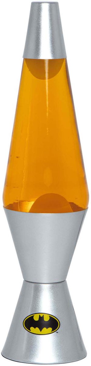 Batman lavalamp 36cm - kleurrijke sfeerverlichting voor kinderen. van Iconic Heroes — afbeelding 4