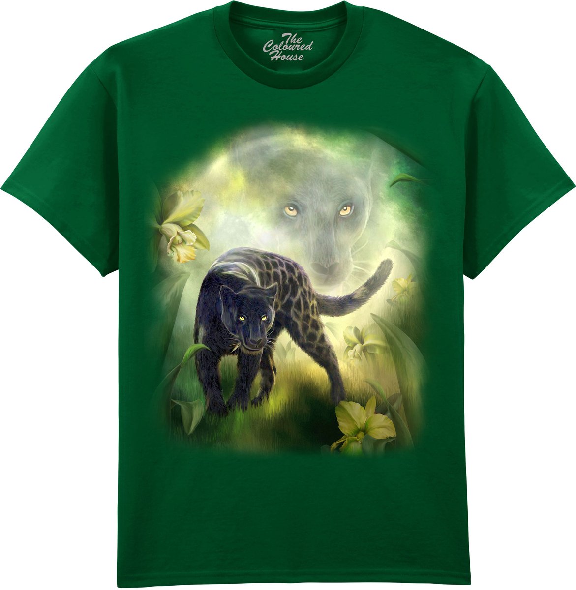 Zwarte Panter Black Panther Moon The Coloured House T-shirt M