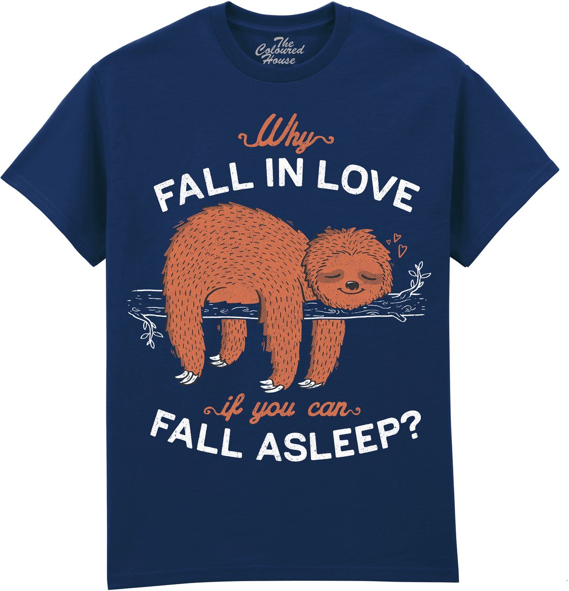 Luiaard Fall A Sleep The Coloured House T-shirt XL