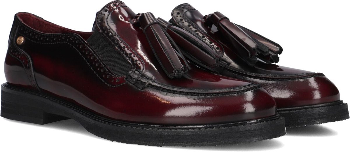 Fred De La Bretoniere Paris Elibra Loafers Dames - Instappers - Zwart - Maat 36
