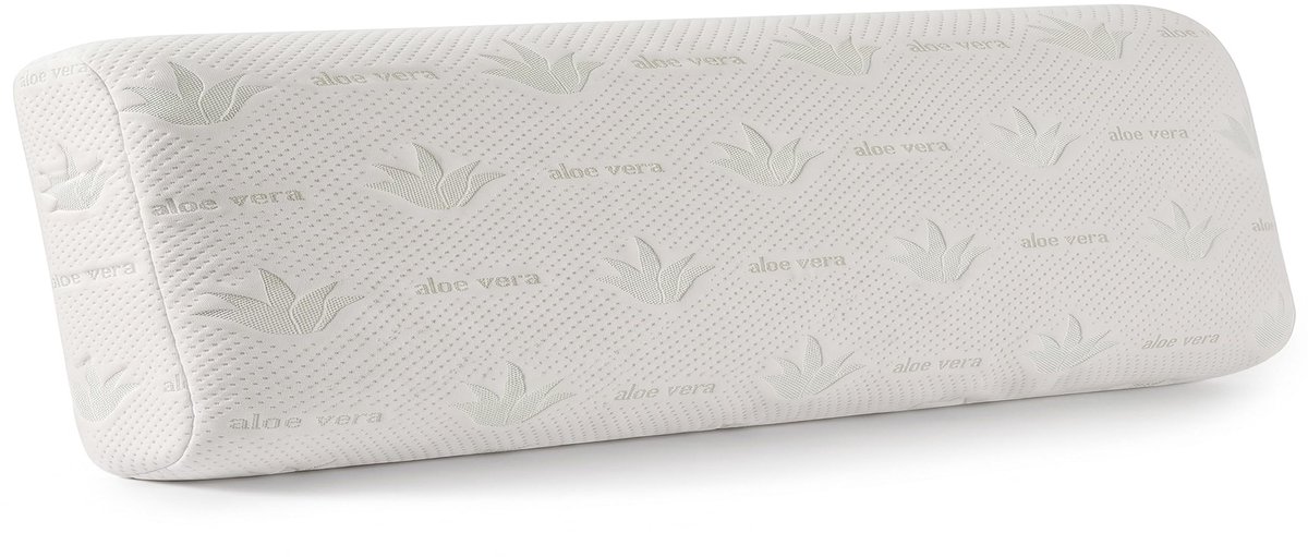 Solidchoice - Aloe Vera Memory Foam Kussen 135x36x13cm