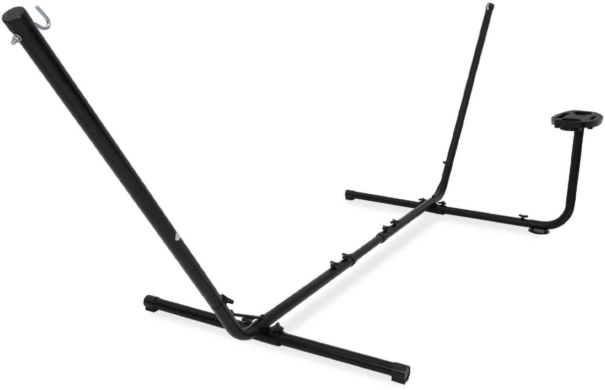 Famanu – Hangmatstandaard met tafel, verstelbaar, inclusief draagtas, ideaal voor relaxen in de tuin