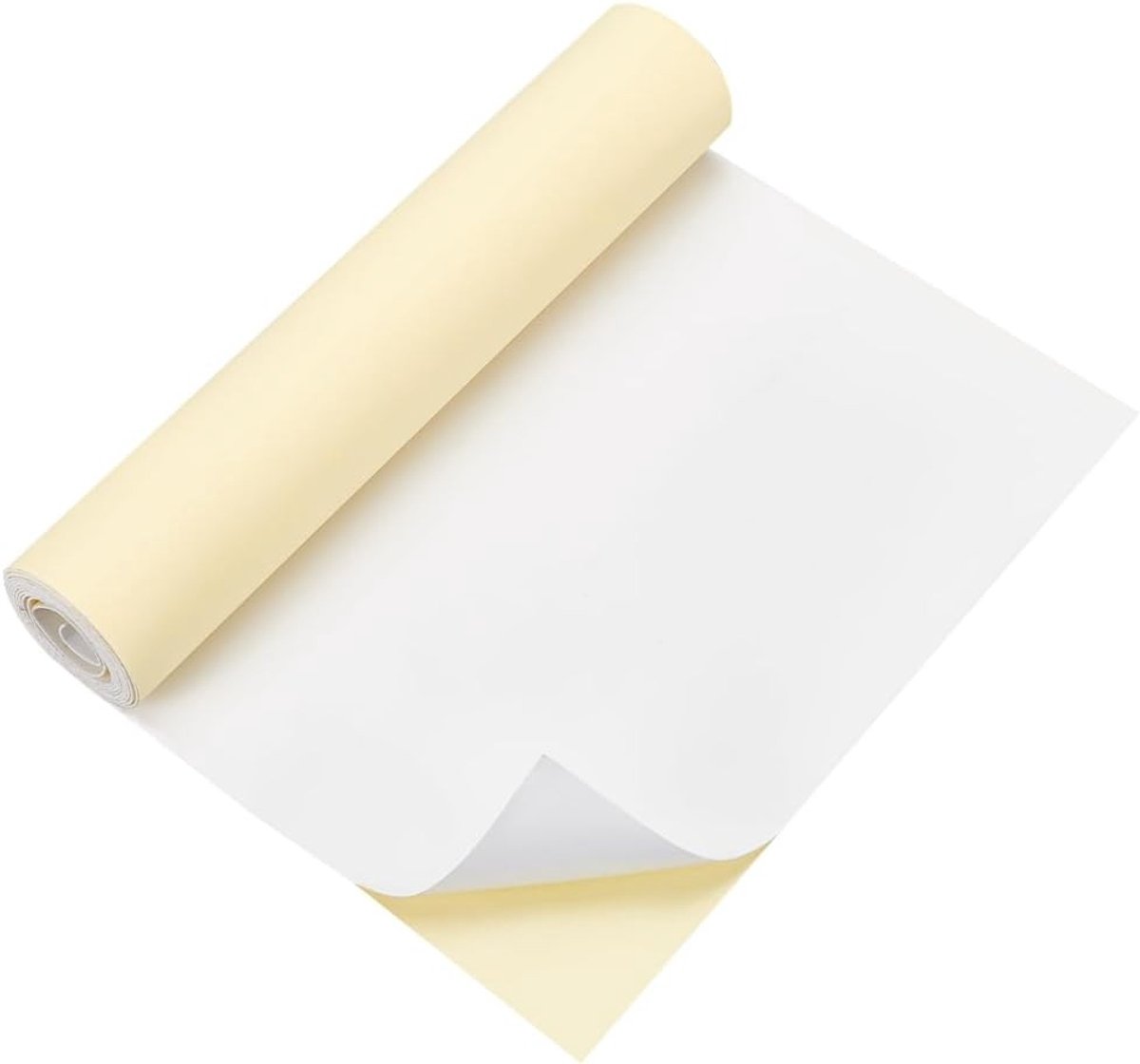 1mm Dikke Zelfklevende EVA Foam Rol, 200x30cm Witte Foam Padding voor Meubelbescherming, Gatenvulling en Wandbescherming