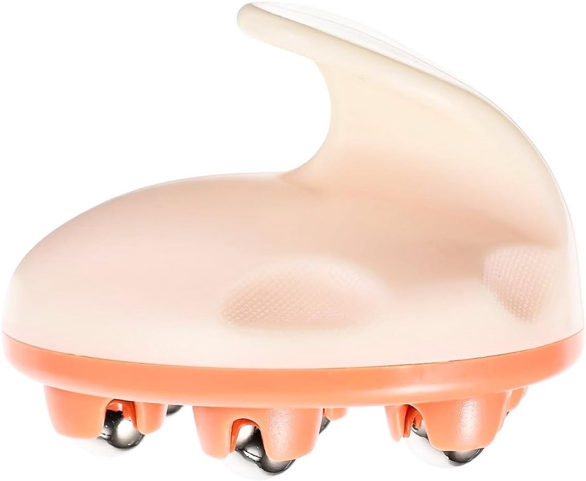 Draagbare Handheld Massager Roller met 360 Graden Draaibare Stalen Ballen voor Diepe Weefselmassage en Spierpijnverlichting