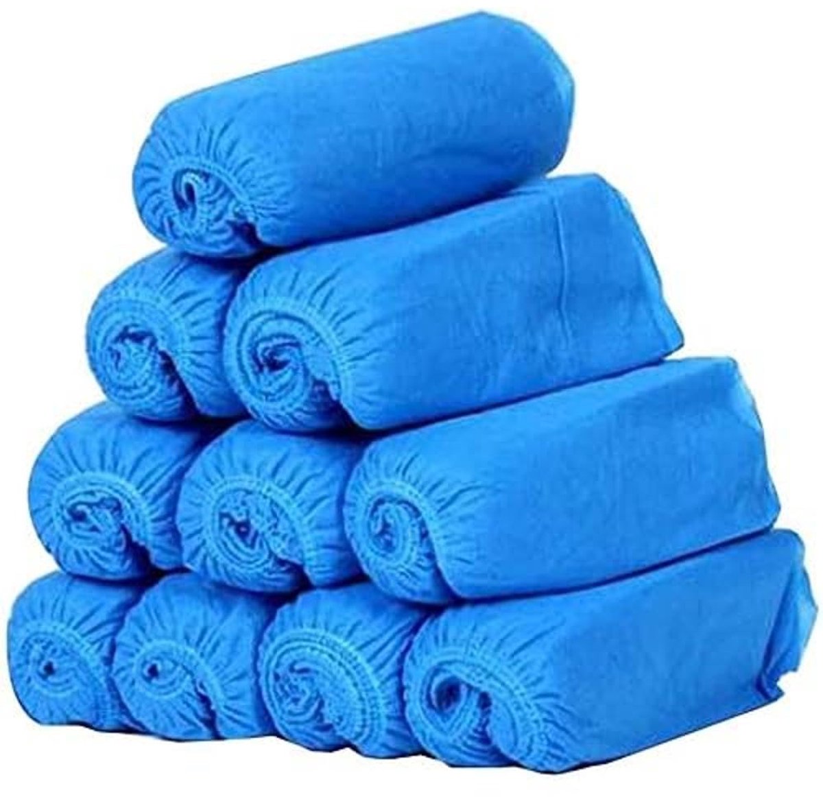 Wegwerp Schoen Cover 30 stks - Blauw - Anti Slip - Ideaal voor schoonmaakwerkzaamheden - ShopVlot