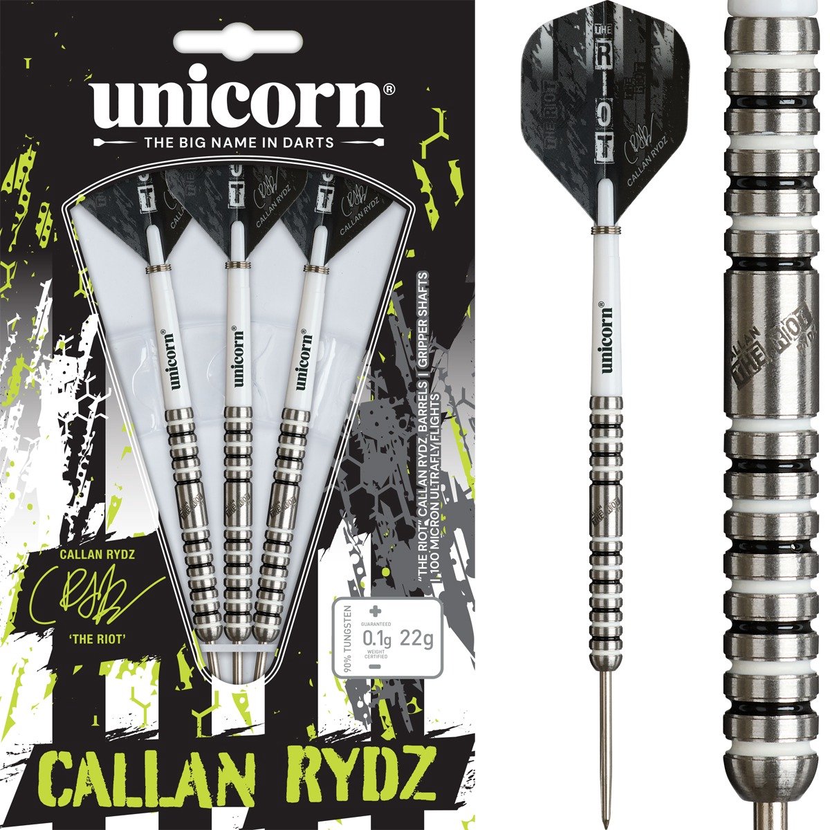 Unicorn Callan Rydz Phase 2 90% - Dartpijlen