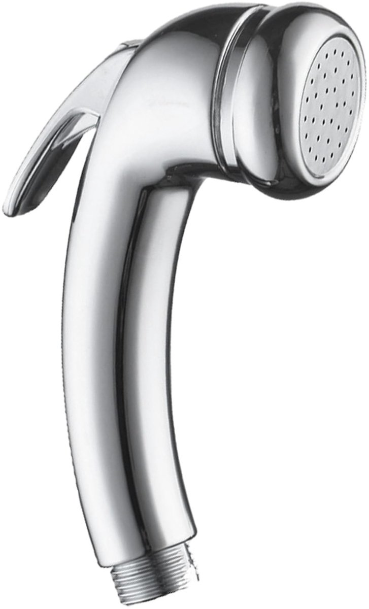 Hoge druk douchekop, 1/2 inch draad ABS chroom trigger handdouche hoofden met aan/uit, hogedruk water interieur - ShopVlot