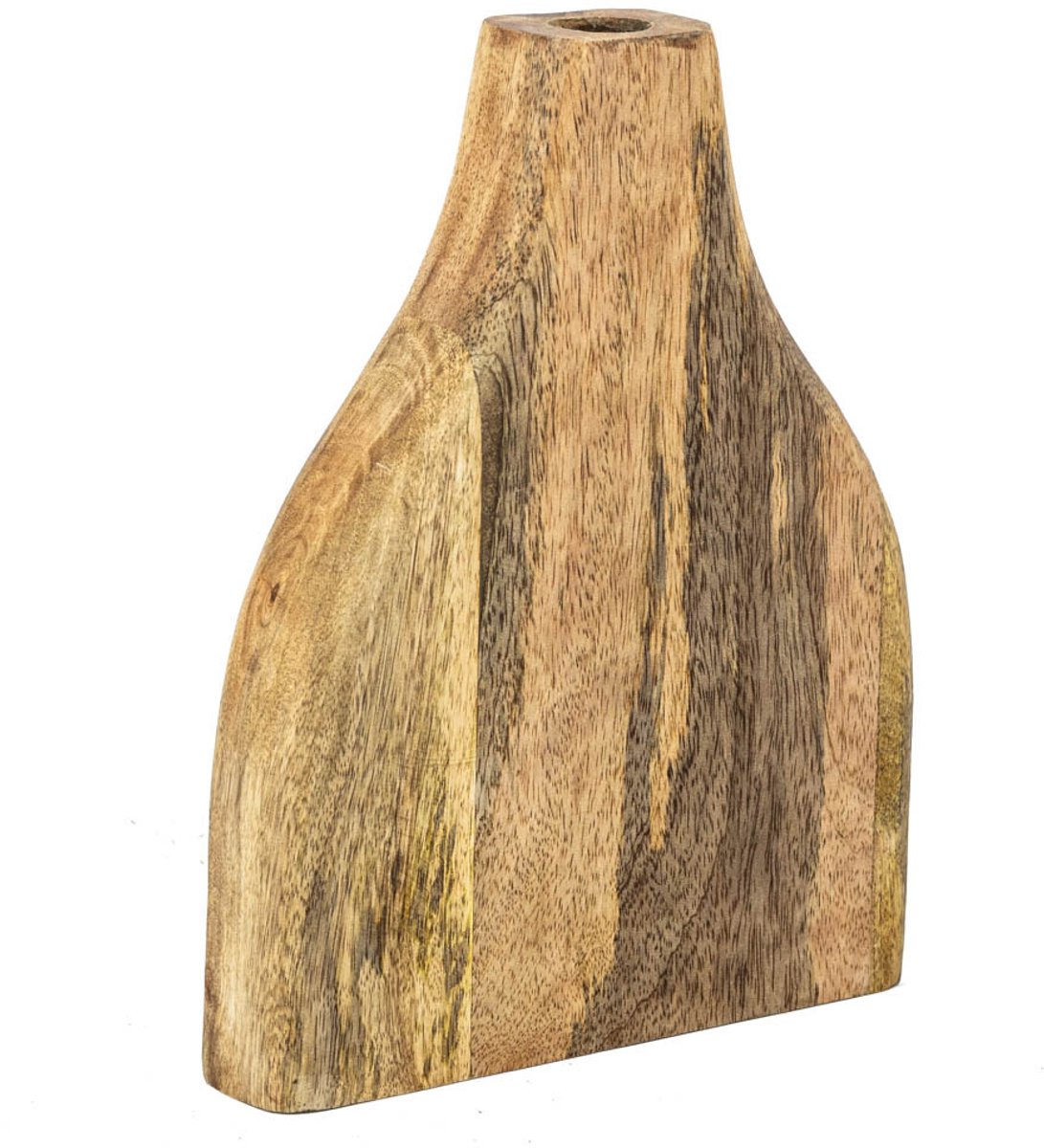Houten vaas organisch naturel