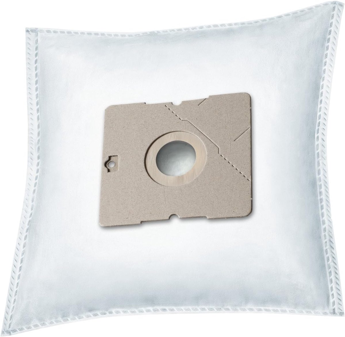 Stofzuigerzakken - Microfleece zakken - Schoon Huis - Hygiënische sluiting - 10 Stuks - Wit