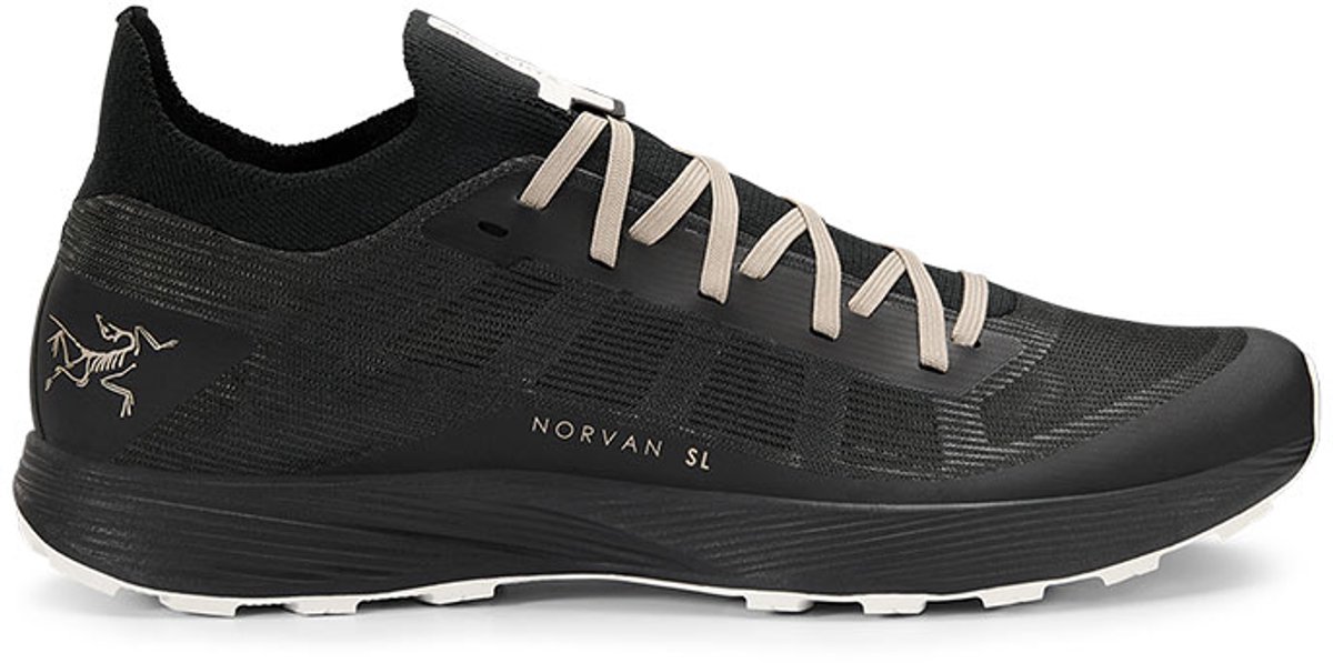 Arc'teryx Norvan SL 3 M - Hardloopschoen - zwart/licht geelbruin - 44 2/3
