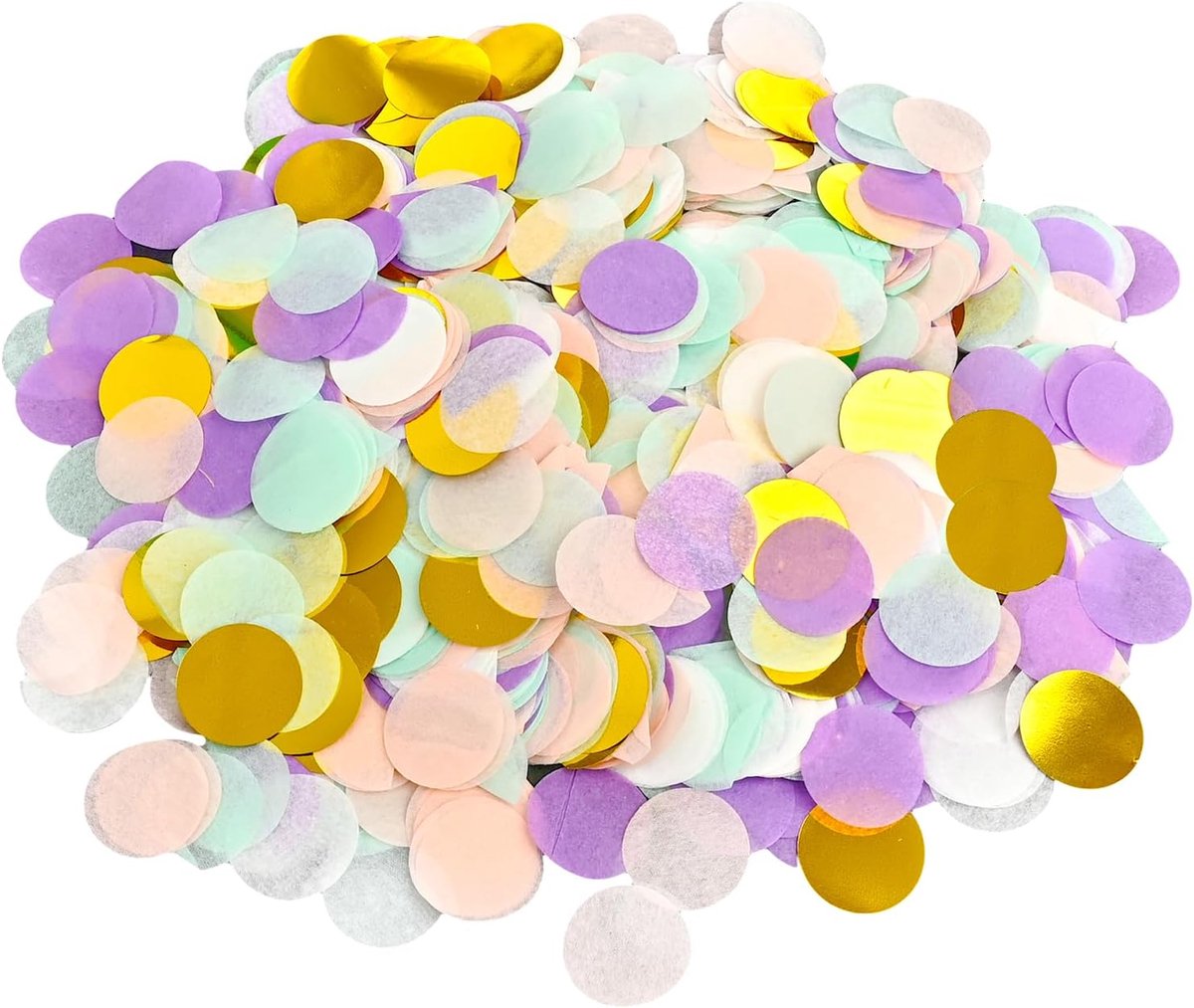 Confetti, 50g tafeldecoratie voor bruiloft, paars-goud papieren confetti voor bruiloft, Valentijn, verjaardag, jubileum