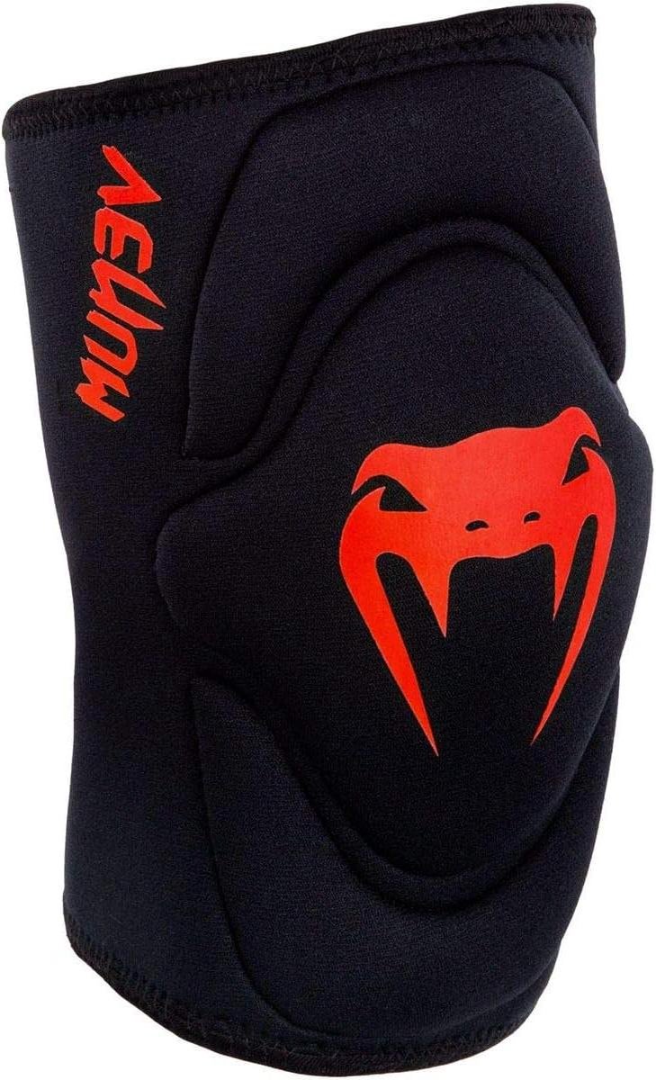 Kniebeschermers - Sport Bescherming - Contactsporten - Anatomisch Design - Large - Zwart/Rood
