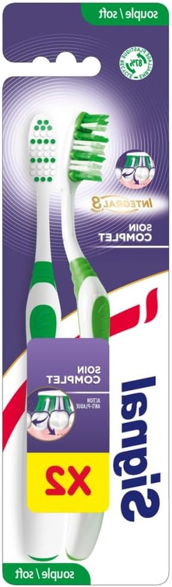 Tandenborstels Set - Mondverzorging Duo - Dagelijkse Reiniging - Ergonomische Vorm - 2 Stuks - Willekeurige Kleur