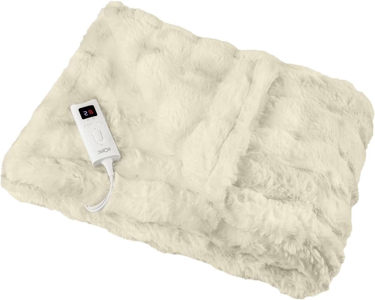 Elektrische Deken - Verwarmde Deken Fleece Deken - Ontspannen op de Bank - 9 Temperatuur Niveaus